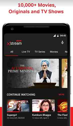 indian live tv apps