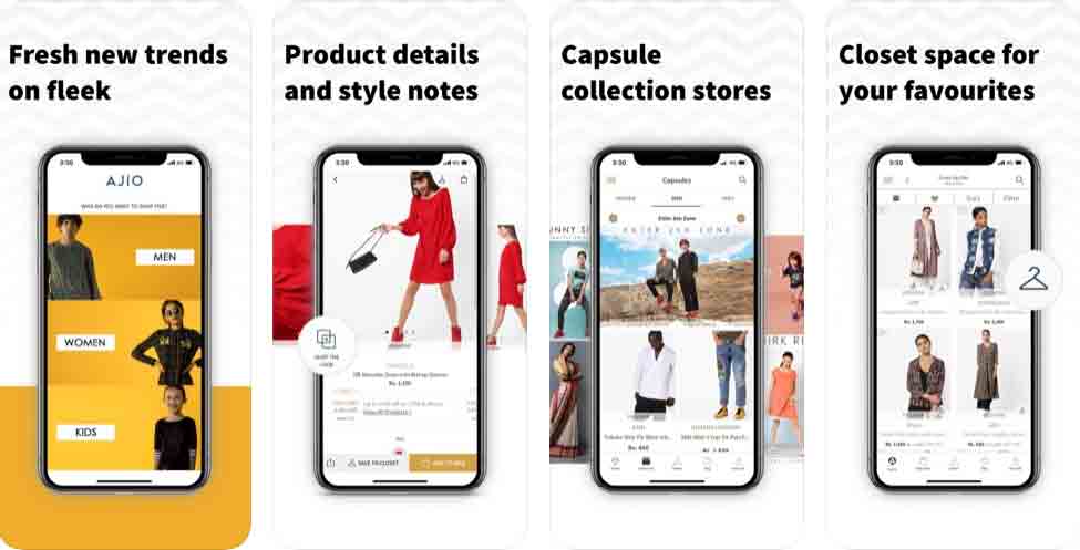 best shopping apps for women;s clothes in india