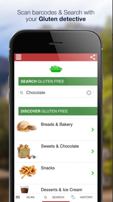 gluten scanner free food allergies app