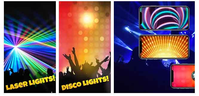 Laser Disco Light Apps for Android and iOS
