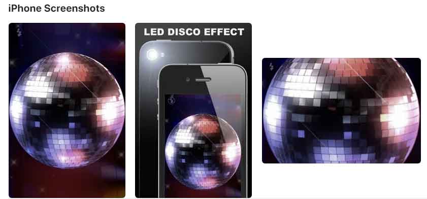 Disco Light Apps for iphone & iOS