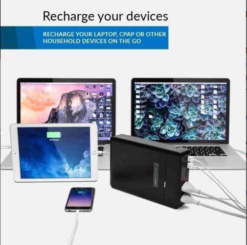 how to charge a laptop battery with portable laptop charger