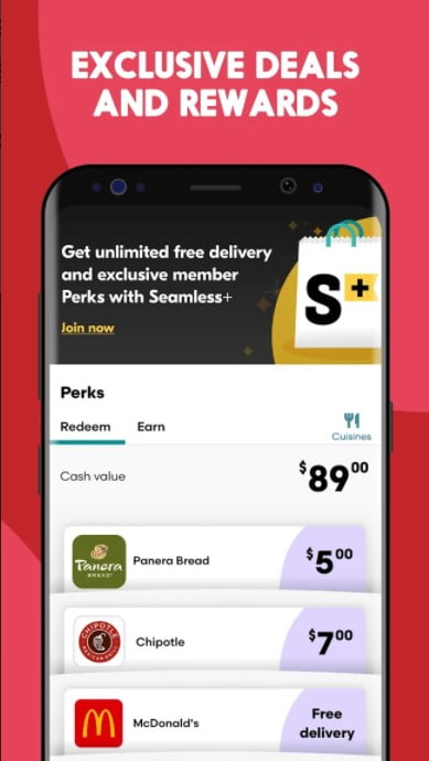 seamless-delivery-app-accpets-cash