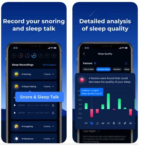shuteye sleep talk recording app review
