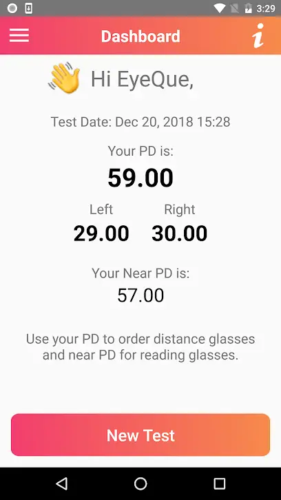 free Pupillary Distance Measure Apps android